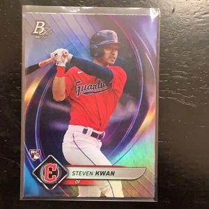 Steven Kwan rookie card bowman